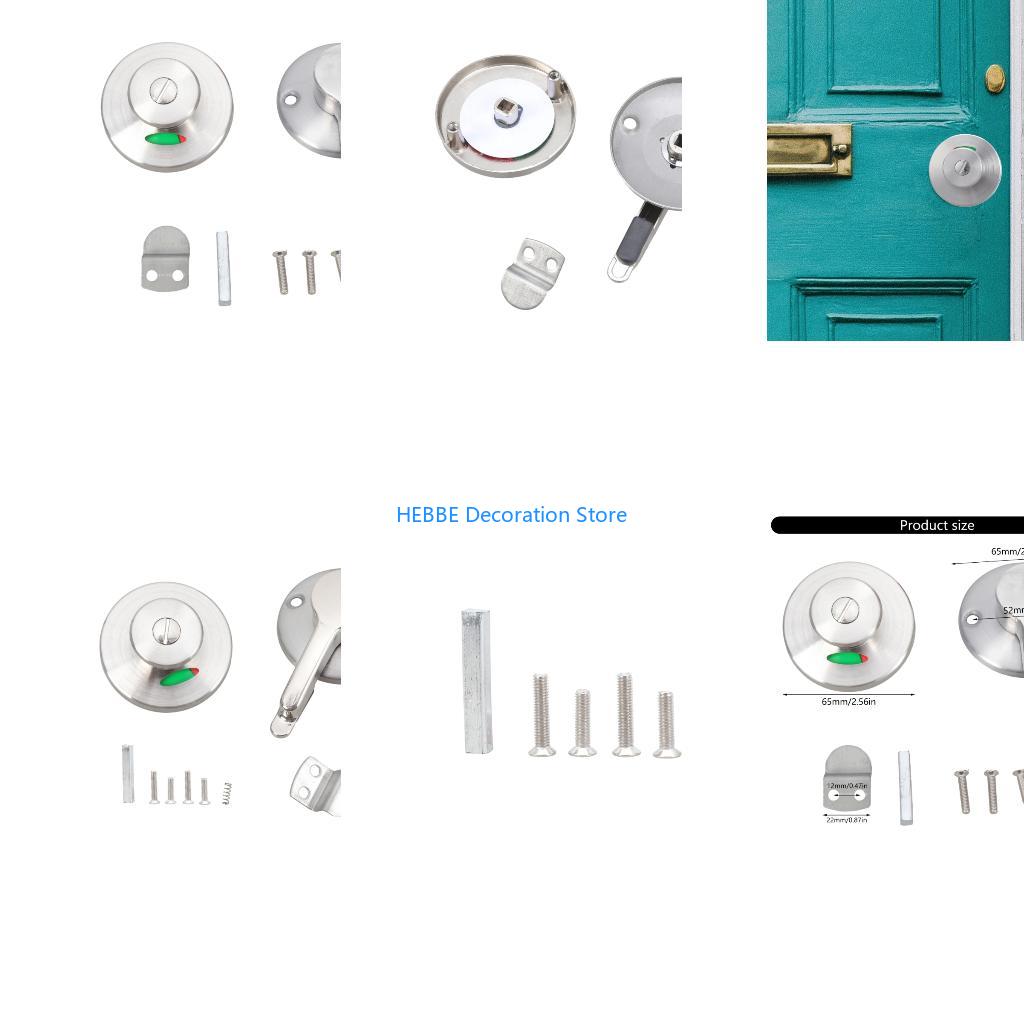 Home Bathroom Lock - Металлические дверные защелки для туалетной двери