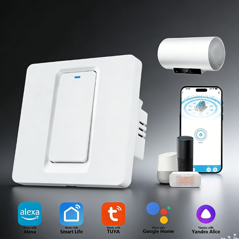 Home Bathroom Water Heater - Умный переключатель водонагревателя/сенсорное управление Wi-Fi и