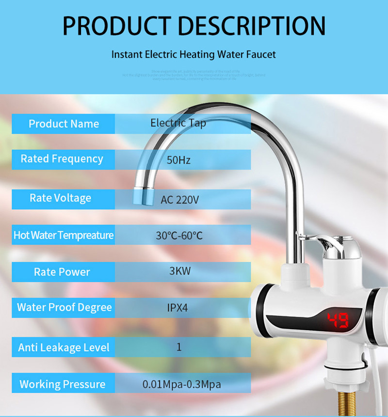 3000 Вт европейская вилка мгно – обзор и цена Home Bathroom Water Heater