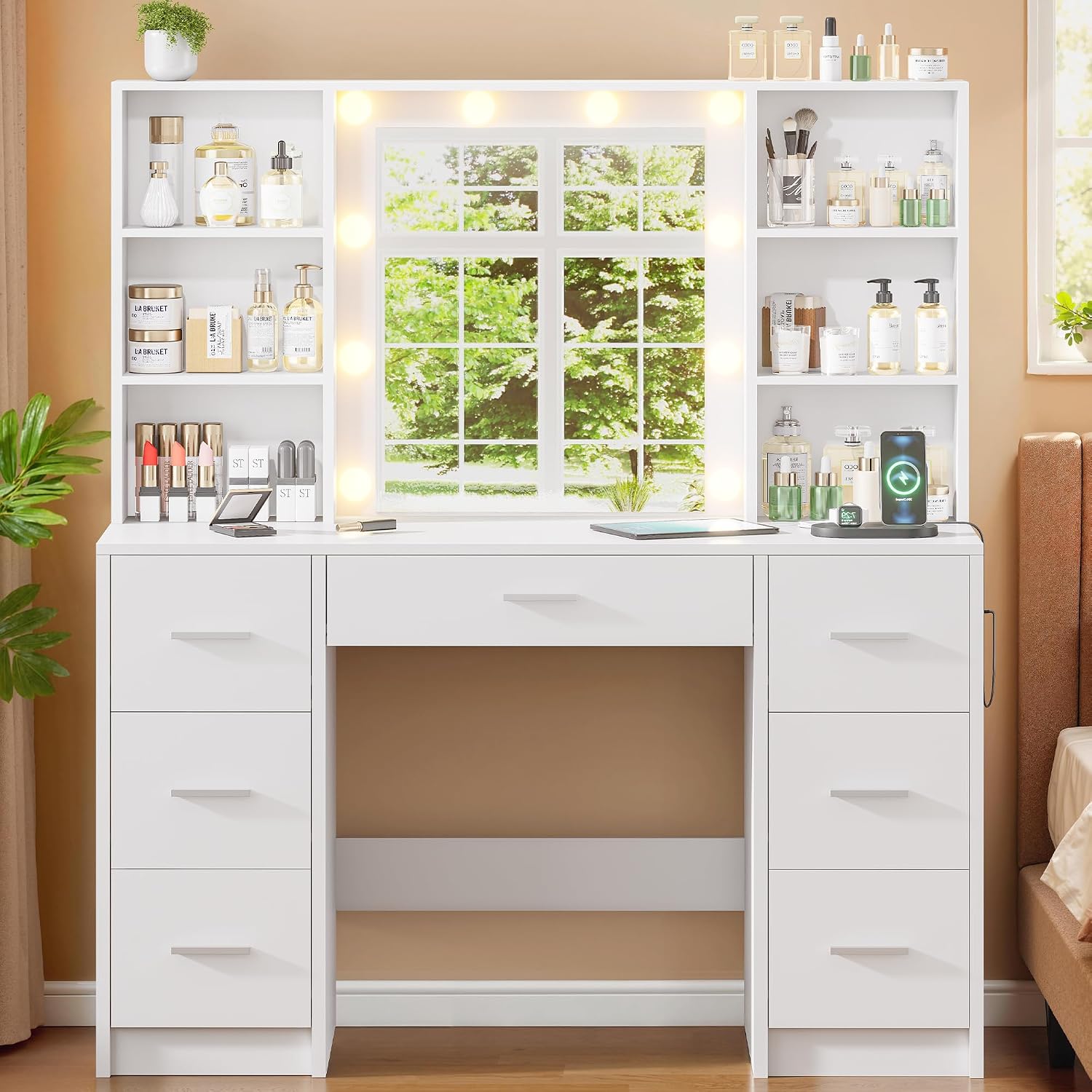 Большой туалетный столик с LED – обзор и цена Home Outlet Bathroom Vanity