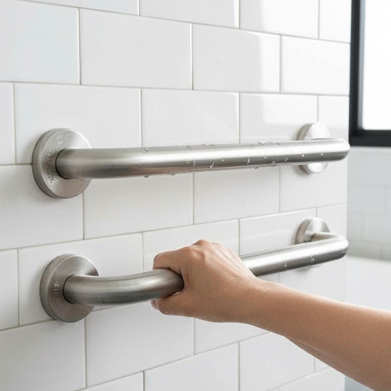 Многоразмерные поручни из нерж – обзор и цена Home Bathroom Grab Bar