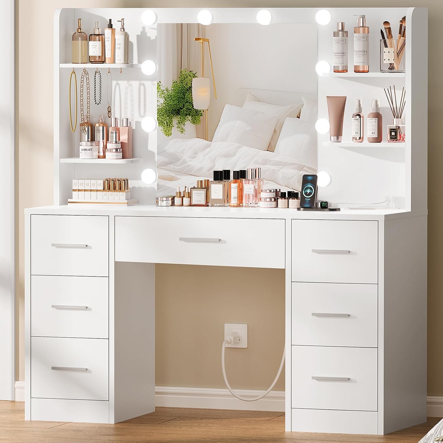 Большой туалетный столик с LED – обзор и цена Home Outlet Bathroom Vanity