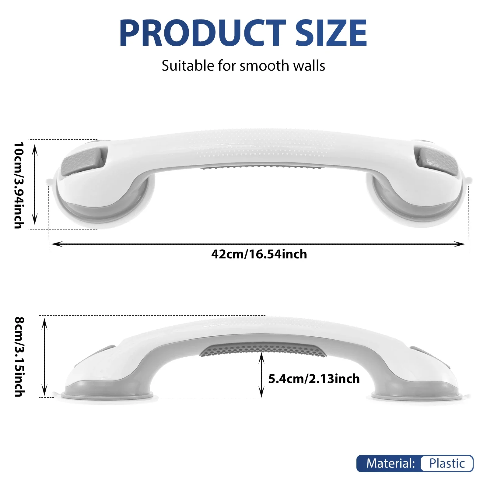 2 шт., поручень для душа, неск – обзор и цена Home Bathroom Grab Bar