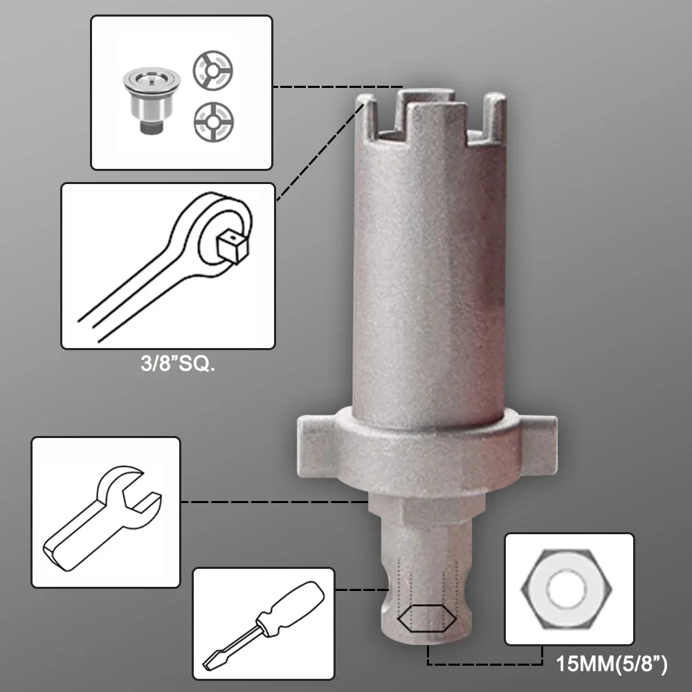 Ключ для смесителя для раковин – обзор и цена Home Bathroom Water Heater