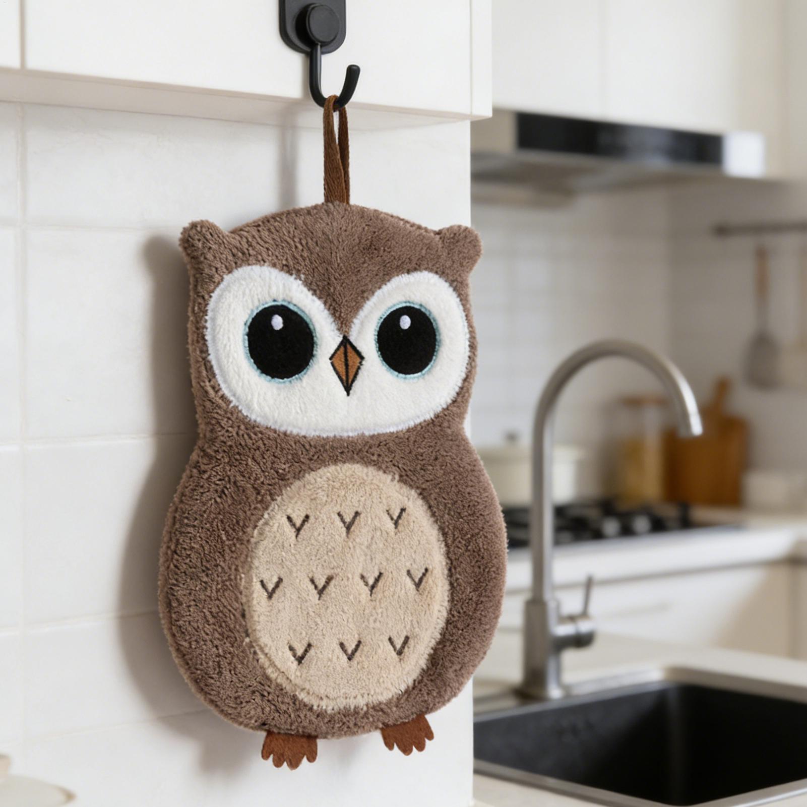 Полотенце для рук в форме совы – обзор и цена Home Bathroom Towels