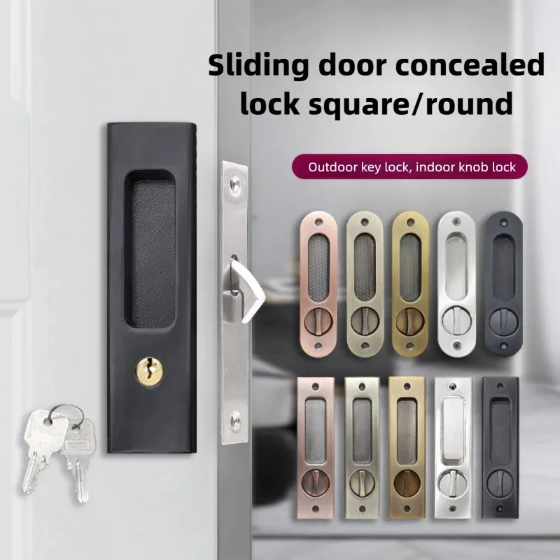Усиленный черный крючковый зам – обзор и цена Home Bathroom Lock