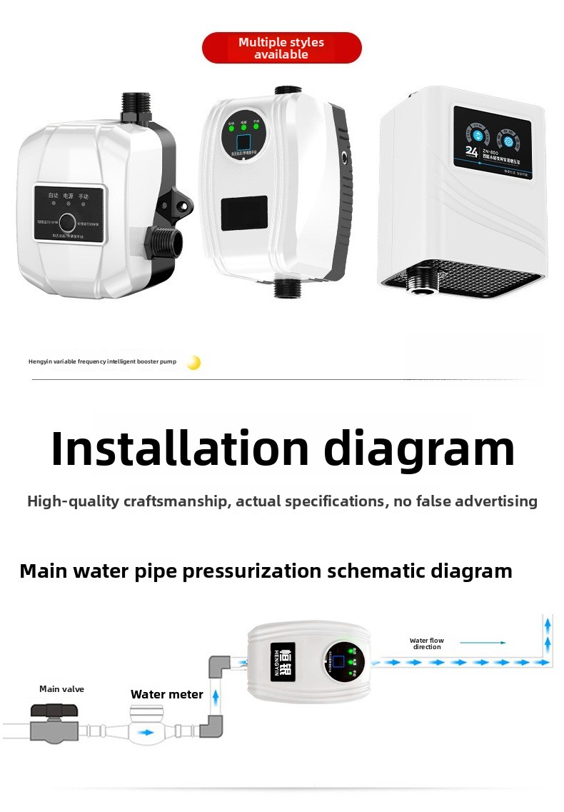 Насос повышения давления для д – обзор и цена Home Bathroom Water Heater